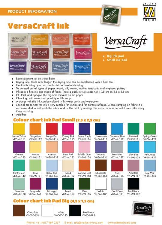 Versacraft Premium Craft Ink