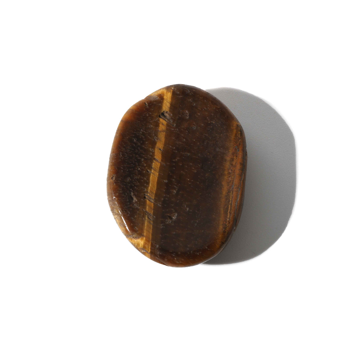 Tiger's Eye Worry Stone - Pack of 5