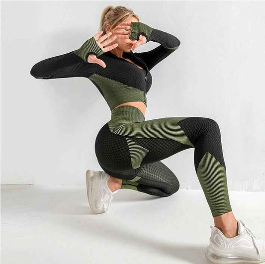Women’s Yoga Set – Stylish Workout & Fitness Activewear Outfit