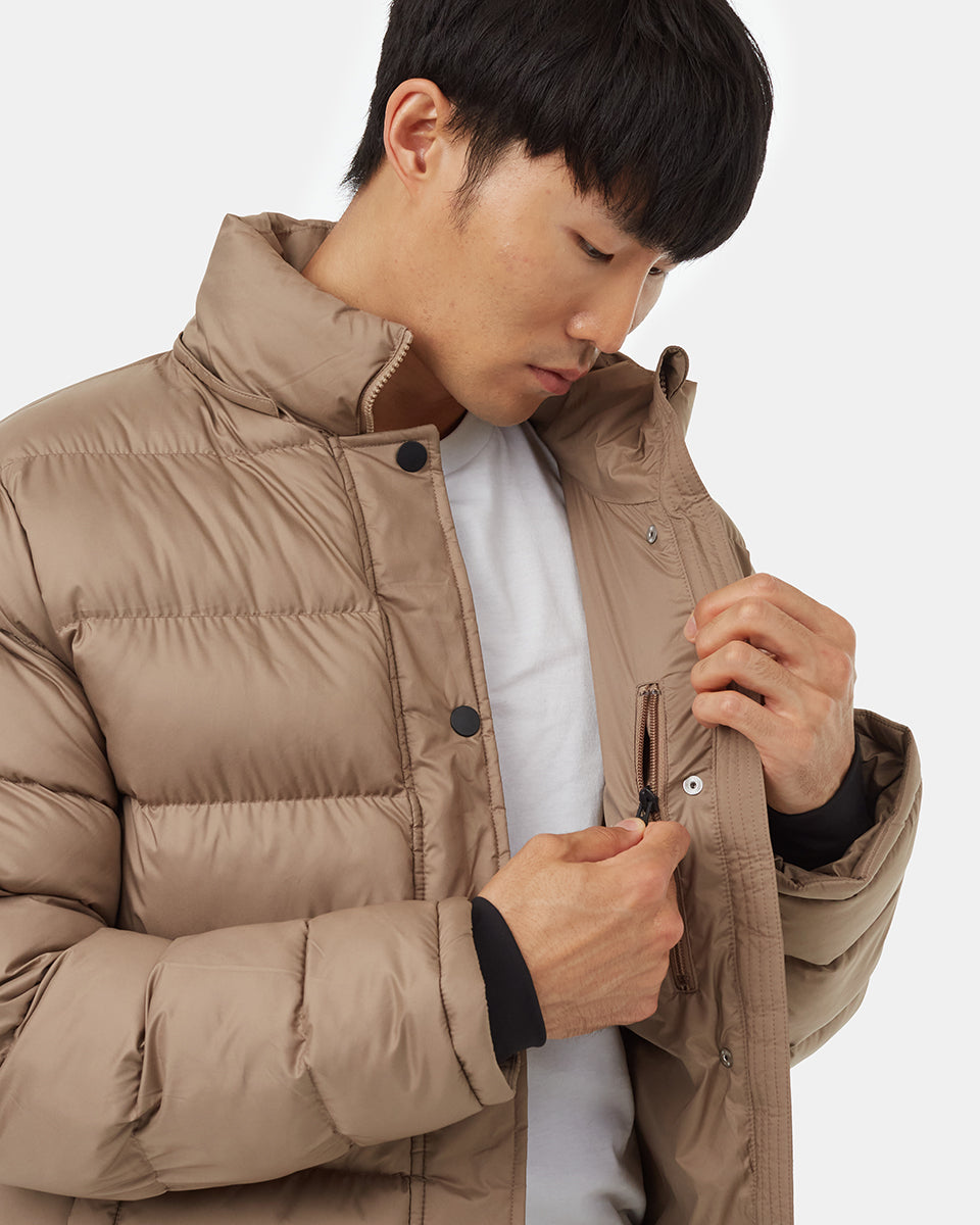 Unisex Mid-Length Cloud Shell Steppjacke