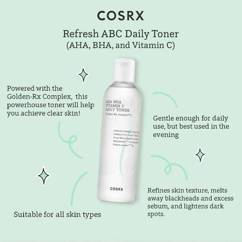 COSRX Refresh AHA BHA Vitamin C Booster Toner 150ml