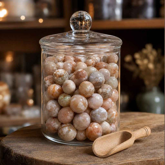 Flower Agate Tumbled Stone