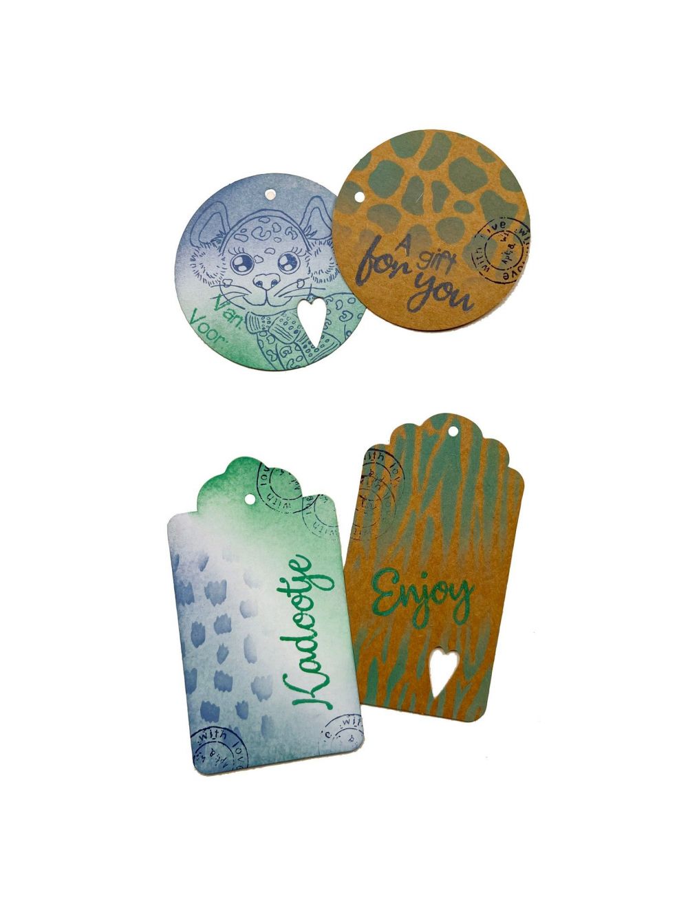 Nellie's Choice - Stencil Animal Prints