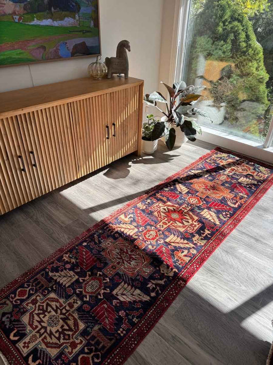 Persian Azerbaijan Runner Rug | 2' 6" x 9' 1"