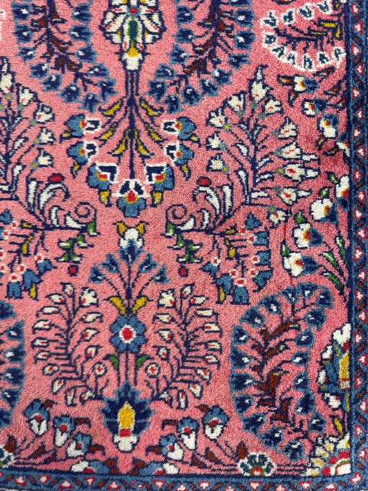 On Hold - Persian Sarouk Rug | 2' 3" x 4' 3"