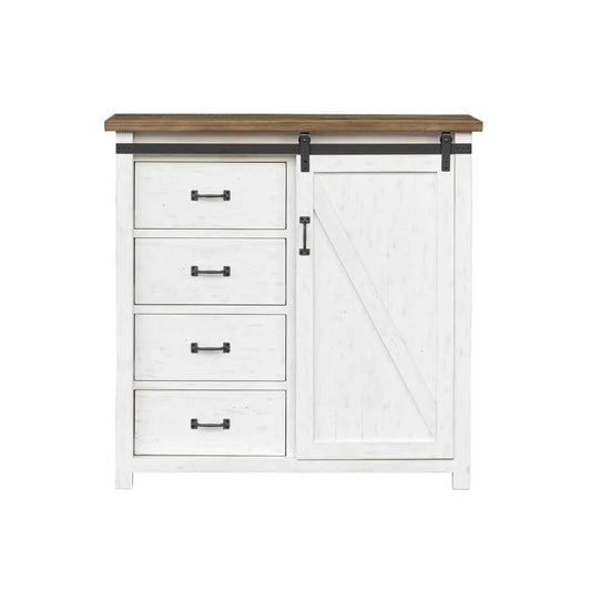 Preston 4 Drawer Chest with 1 Door