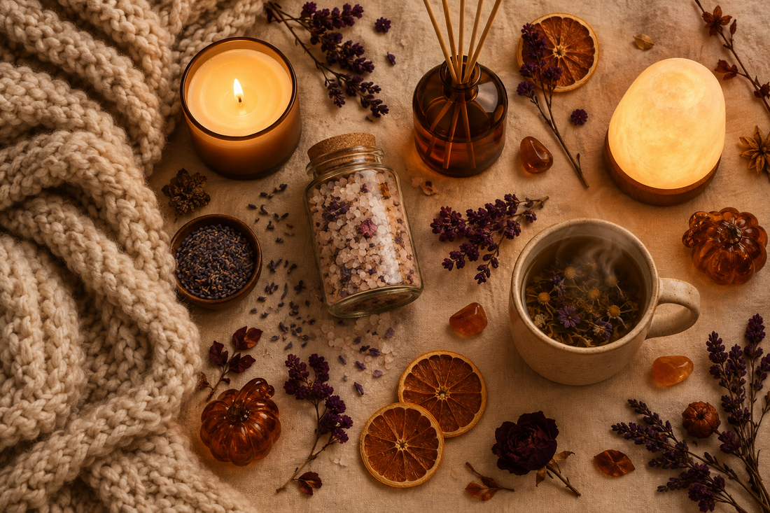Moonlight Self-Care: Cozy Wind-Down Rituals — AURABAGS SHOP, October 4, 2026