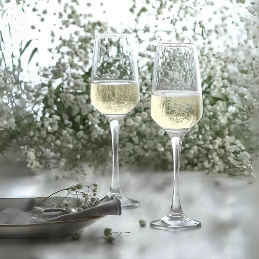 Champagne Flutes 8 Oz - LAV LAL - Set of 6