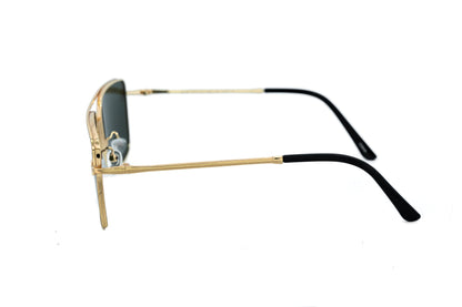 Stravos – Gold Navigator Sunglasses | Bolero Eyewear