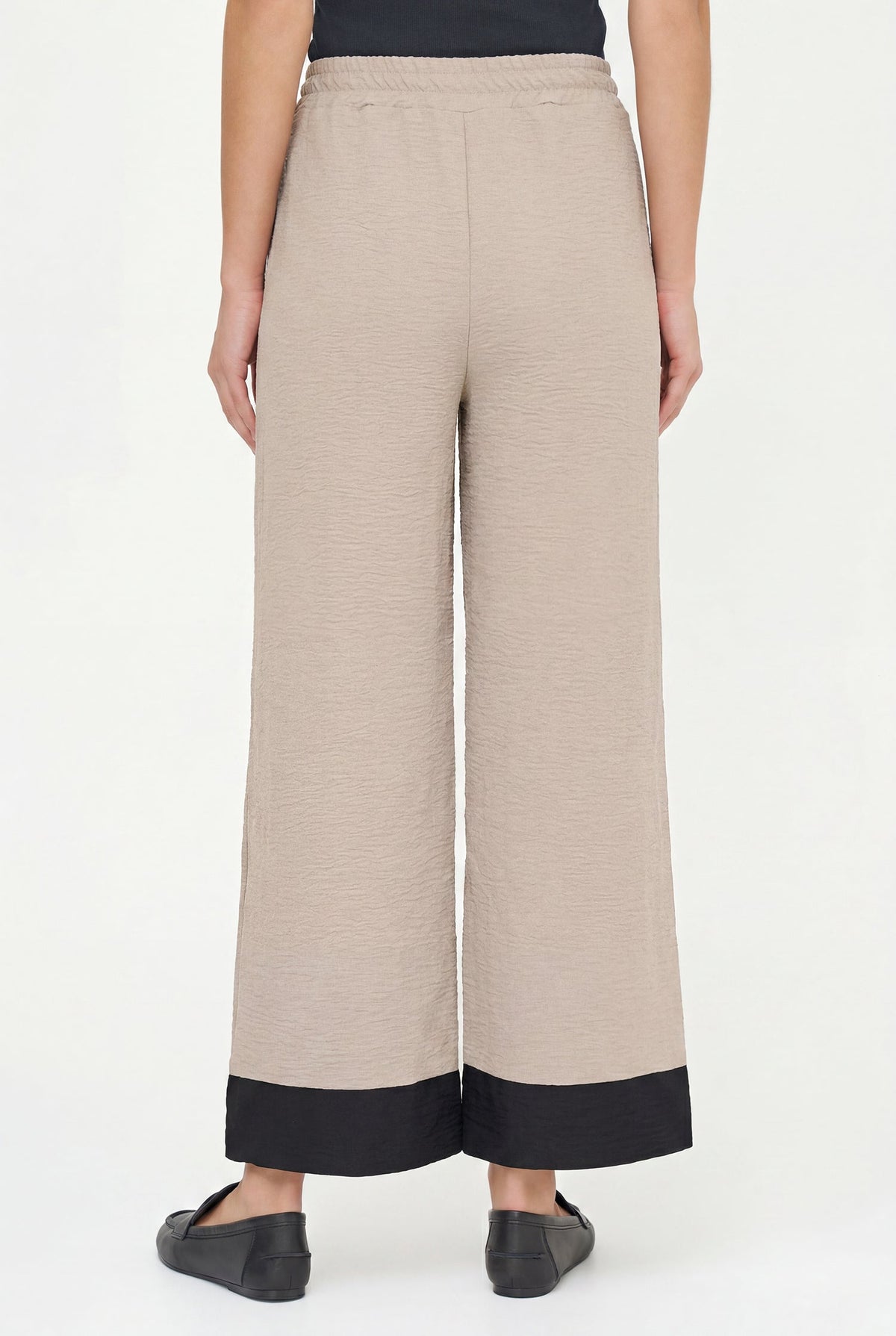 Women's Color-Block Woven Pull-On Pants