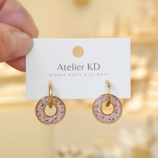 Boucles d'oreilles Dona (petit 16mm) - Édition spéciale automne 2025