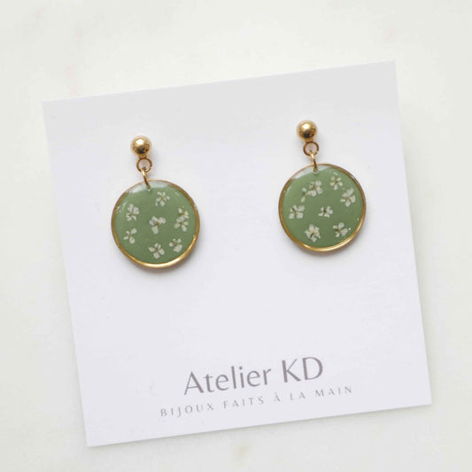 Boucles d'oreilles Dona - rond 16mm - Édition spéciale automne 2025