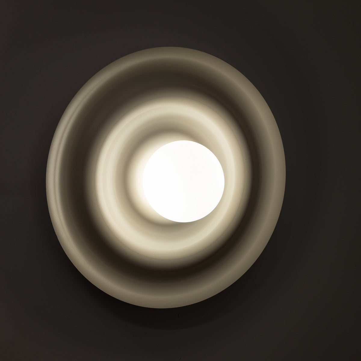 ONDA Opal Glass Wave Wall Sconce for Bedroom, Hallway & Living Room