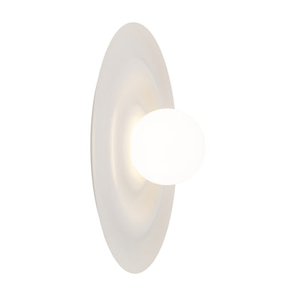 ONDA Opal Glass Wave Wall Sconce for Bedroom, Hallway & Living Room