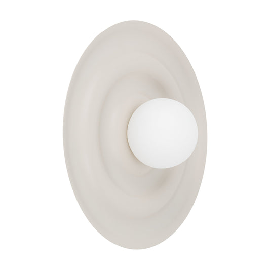 ONDA Opal Glass Wave Wall Sconce for Bedroom, Hallway & Living Room