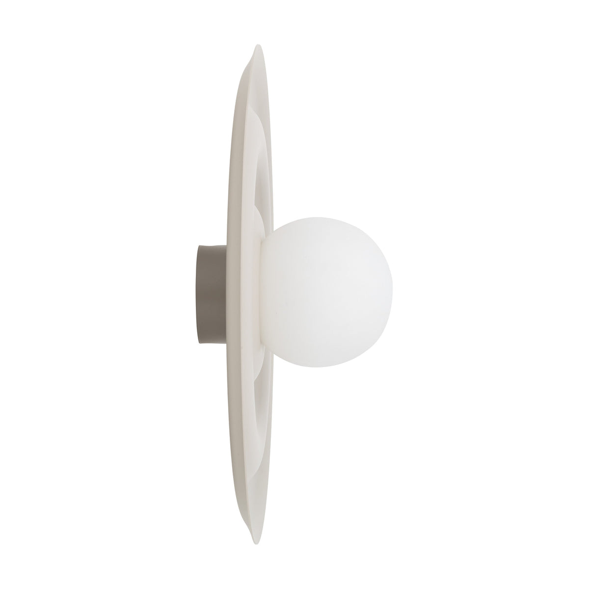 ONDA Opal Glass Wave Wall Sconce for Bedroom, Hallway & Living Room
