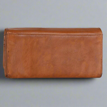 MET Women's Leather Clutch Wallet