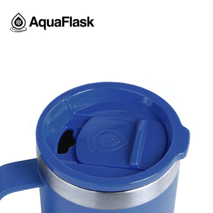 Aquaflask Thermobecher isoliert mit Deckel und Henkel 415ml (14 oz)