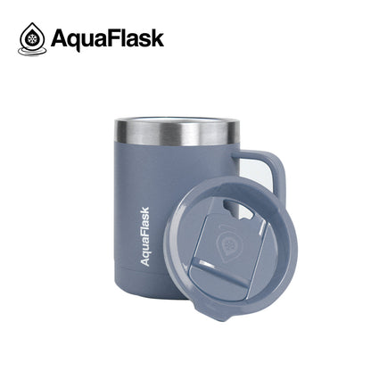 Aquaflask Thermobecher isoliert mit Deckel und Henkel 415ml (14 oz)