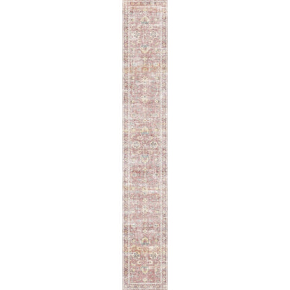 Elyse Pink Yellow Rug