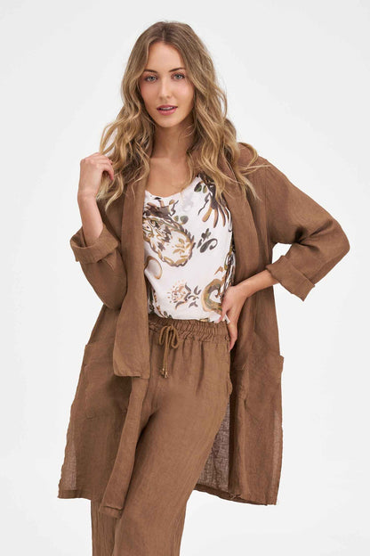 Women's Woven Cardigan