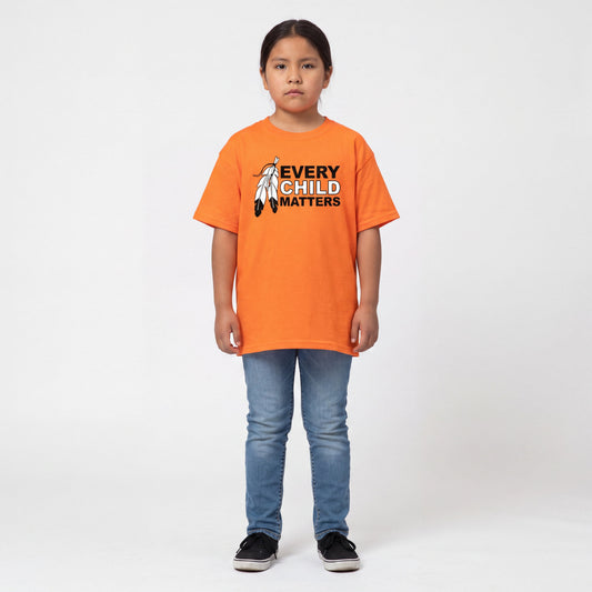 Every Child Matters Shirt (Feathers)