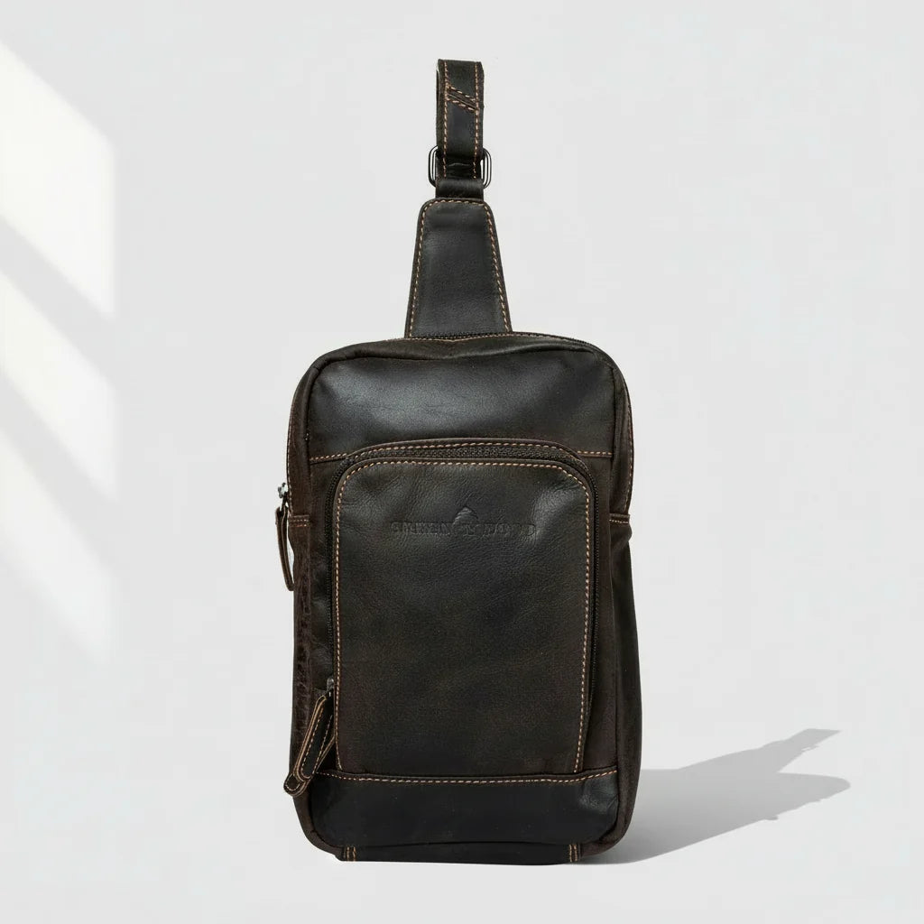 Greenwood Leather Hamilton Crossbody Bag Backpack
