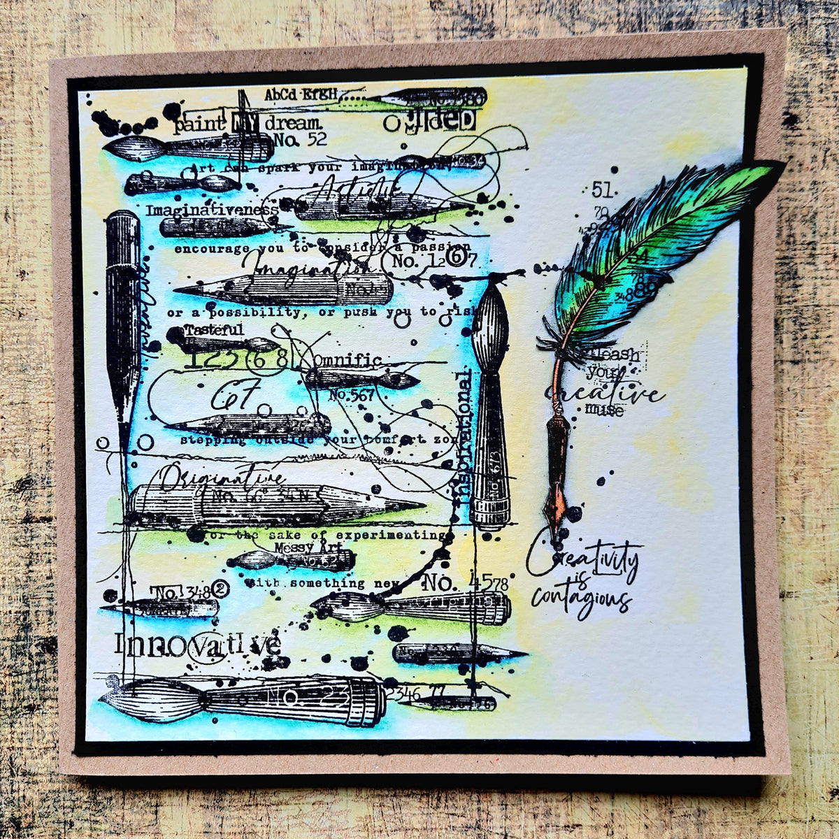 AALL and Create Stamp Set - 919 - Inking Gears