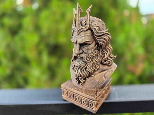 Poseidon - Bust - Greek Mythology Series