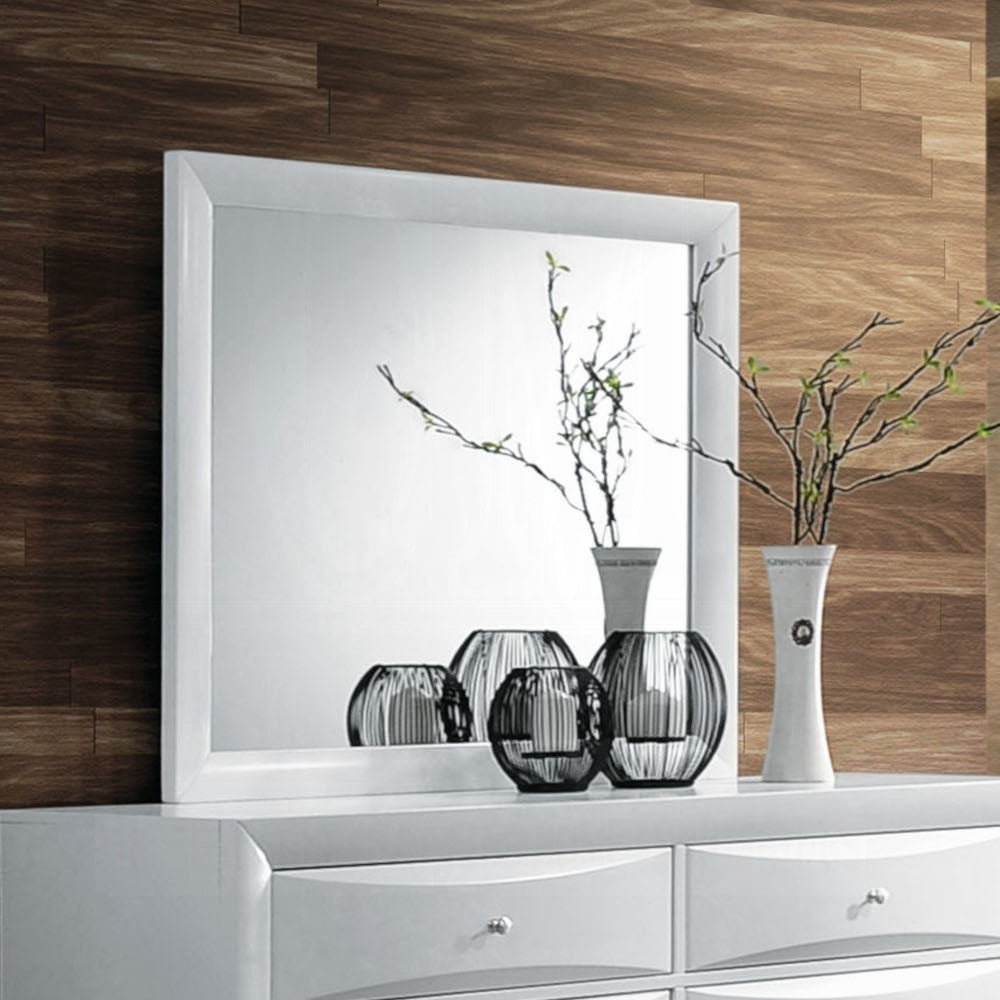 Neend Vanity Mirror - White