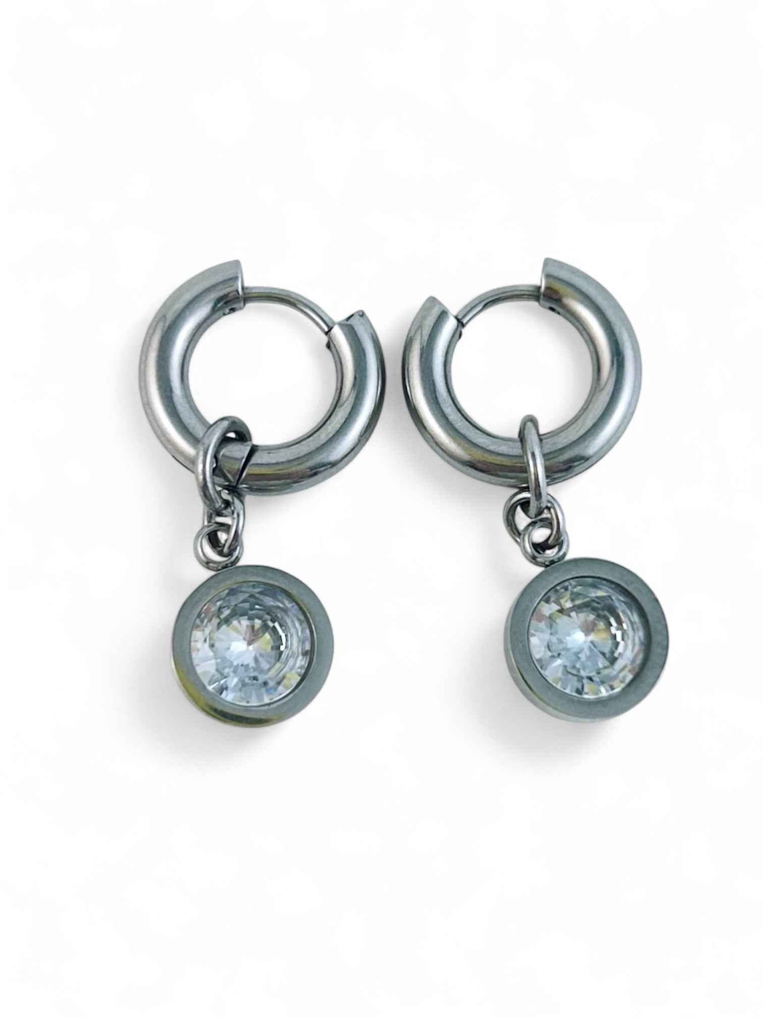 Style Switch Hoops - Silver