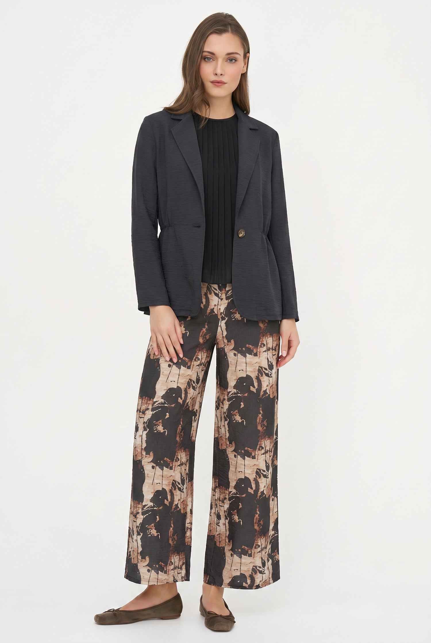 Women's Woven Blazer