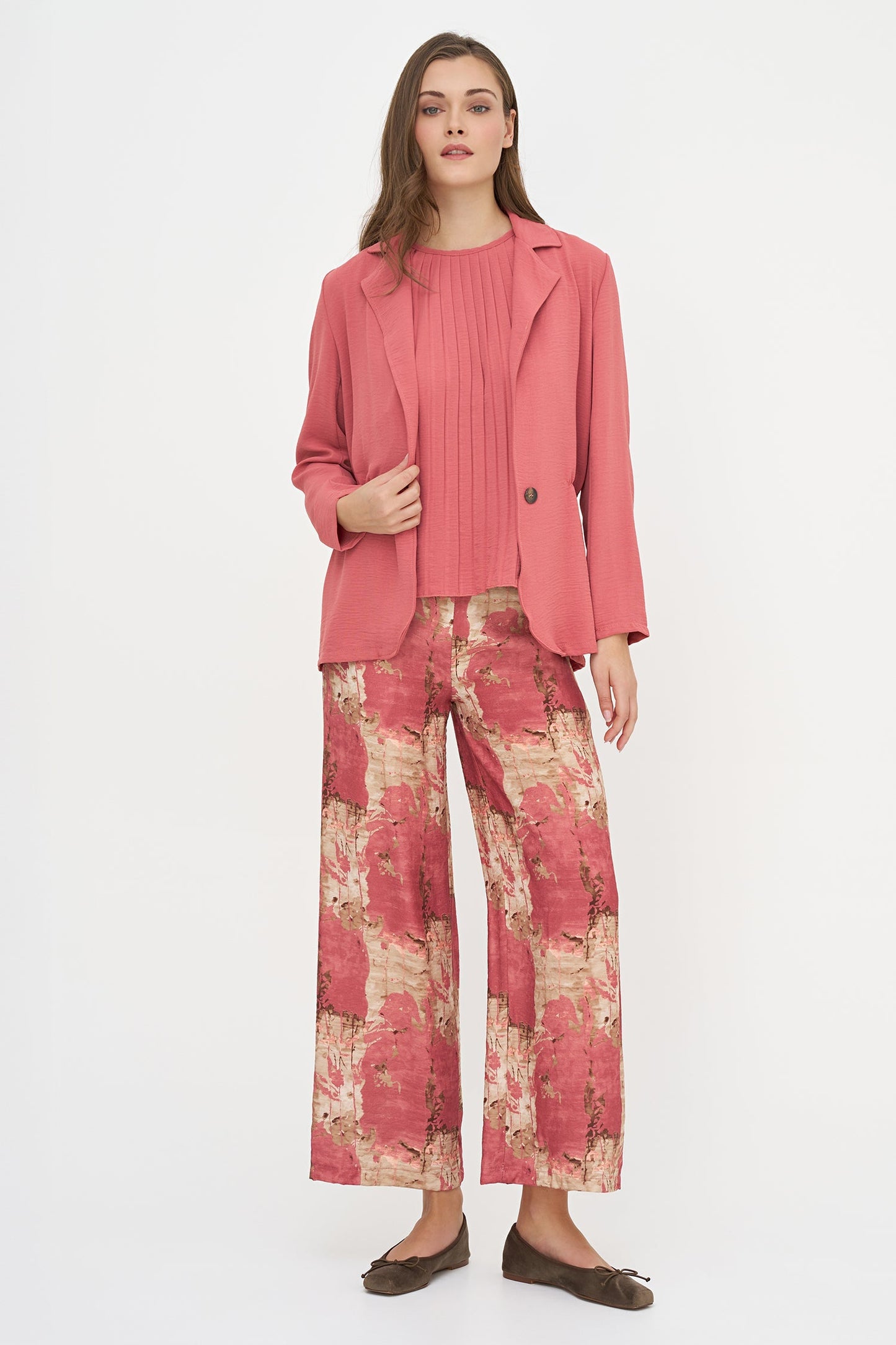 Women's Woven Blazer