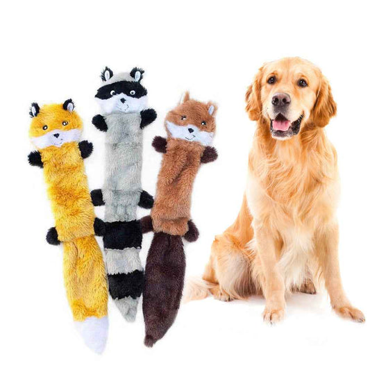 Cute Plush Squeaky Pet Toy | Interactive Dog and Cat Toy