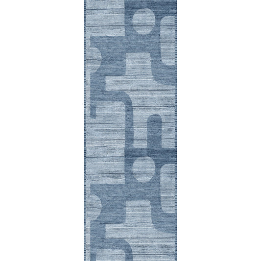 Puzzo Blue Rug