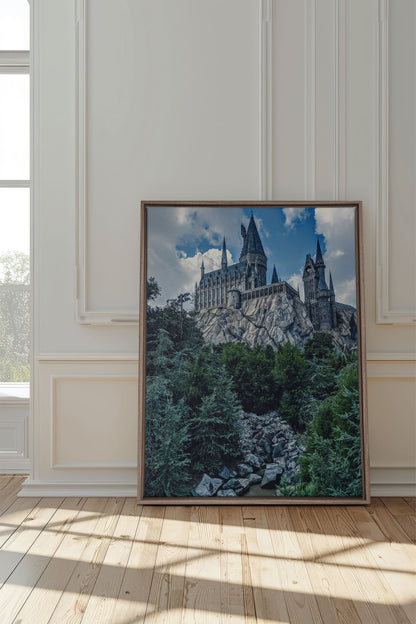 FESTUNG DES WISSENS, Kunstwerk auf gespannter Leinwand