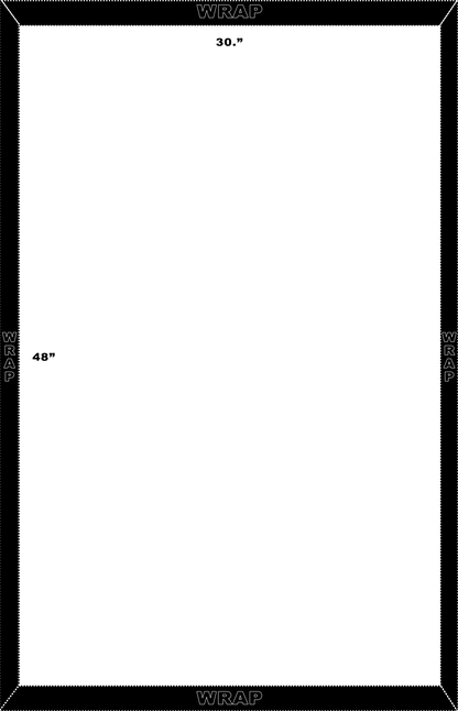 Custom Portrait Photo Canvas