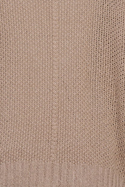 Women's Oversized Knit V-Neck Sweater