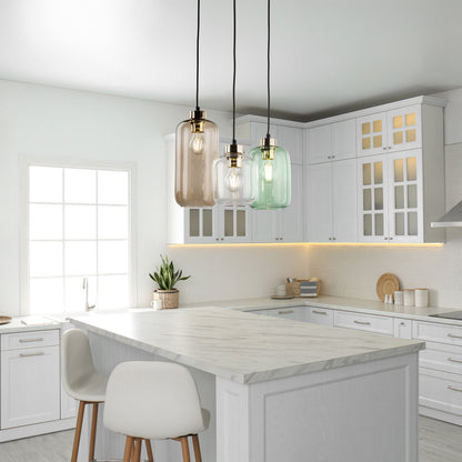 MARCO Mid-Century Modern 3-Light Pendant for Kitchen Island & Dining Table