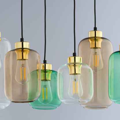 MARCO Mid-Century Modern 6-Light Pendant for Dining Room & Open Spaces