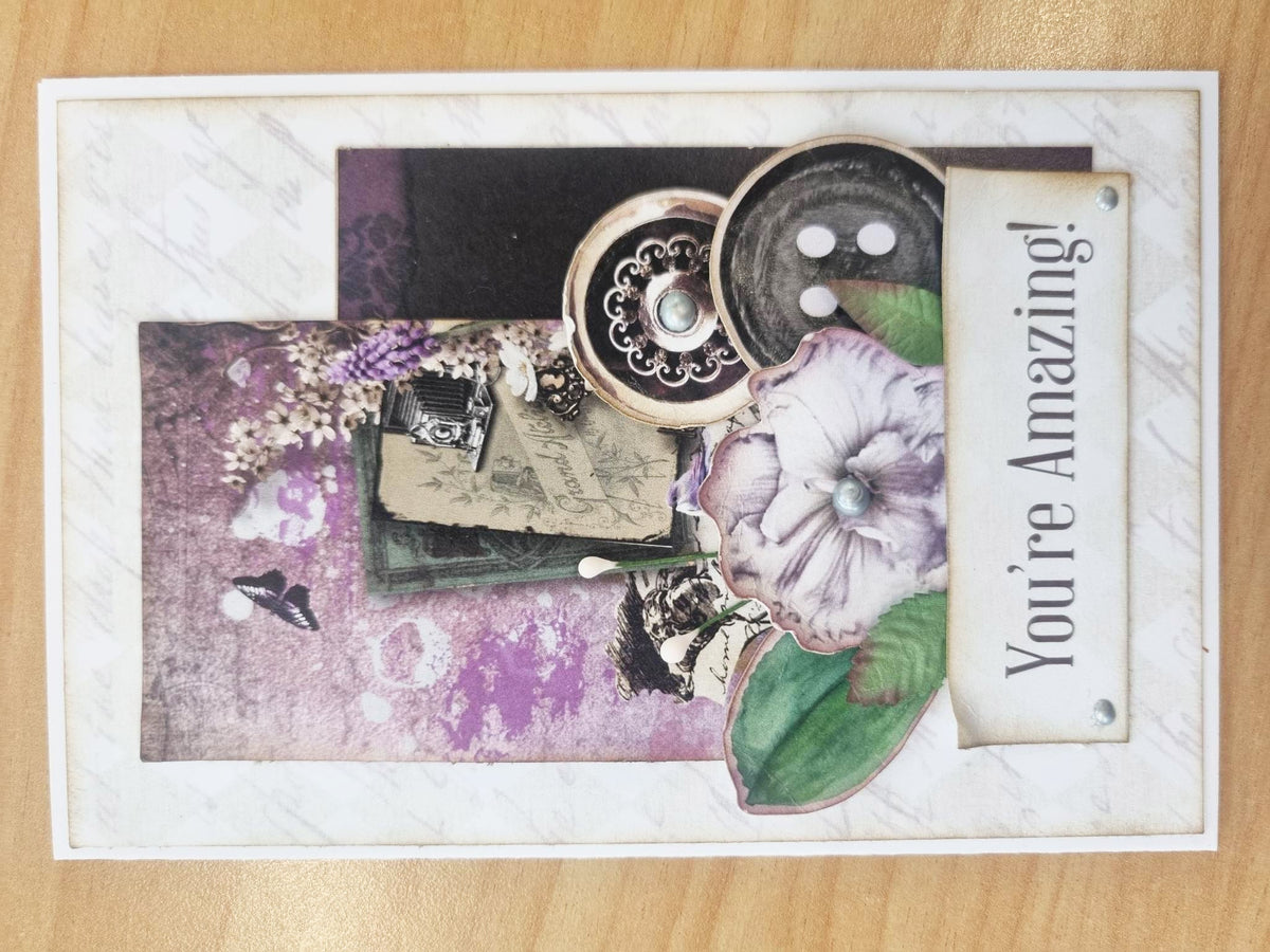 3Quarter Designs - Enchanted Amethyst - Card Kit