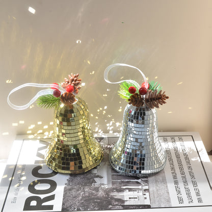 Fashionable Retro Christmas Bell Ornament