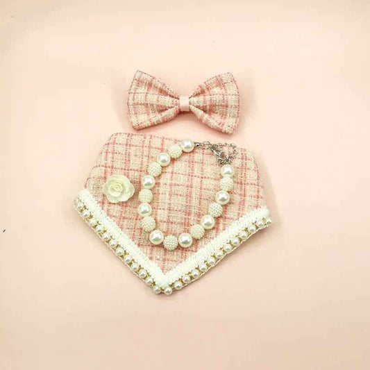 Bella Bandana & Bow Set