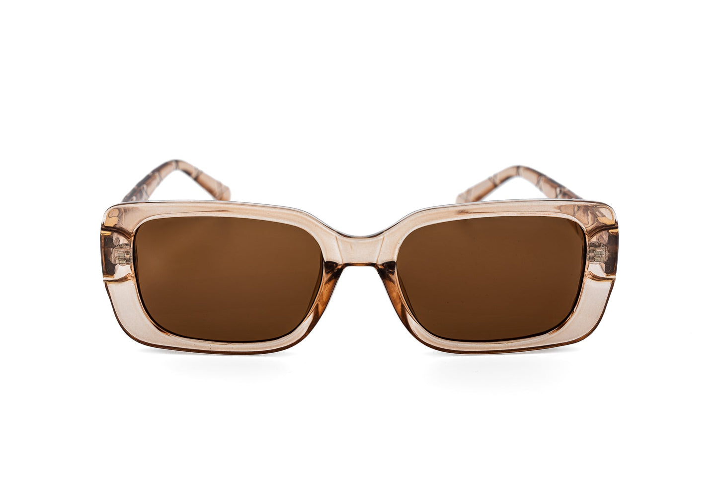 Odette – Quilted Rectangular Polarized Sunglasses | Bolero Eyewear