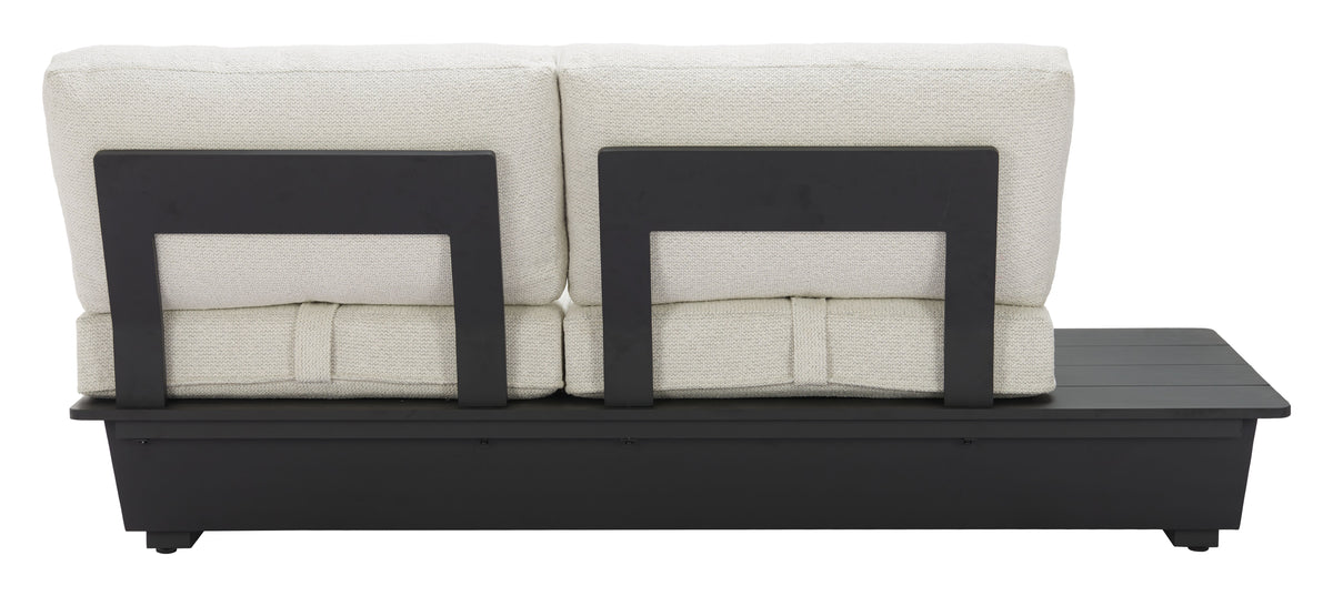 Arbor 2 Seater Modern Outdoor Sofa - Black