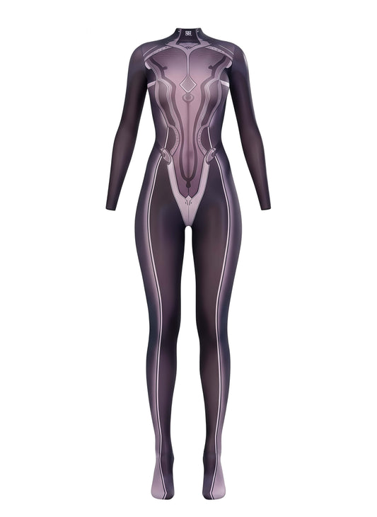 Anime Superhero Eve 10D Sheer Bodystocking - Ultra-Thin Cosplay Lingerie