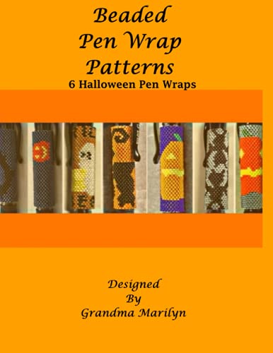 Beaded Pen Wrap Patterns: 6 Halloween Pen Wraps