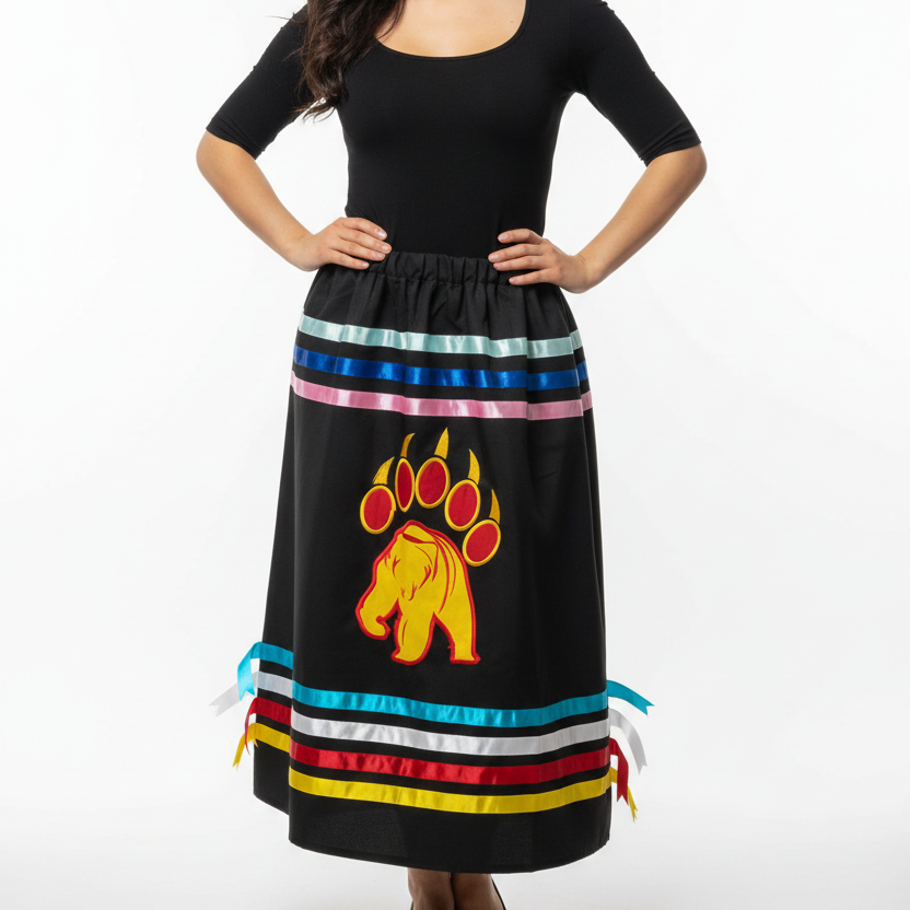 Trail of the Bear Ribbon Skirt