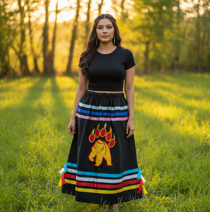 Trail of the Bear Ribbon Skirt