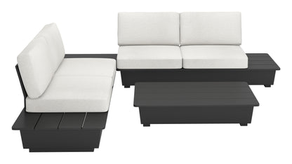 Arbor Outdoor Coffee Table - Black